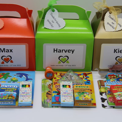 Kids wedding boxes