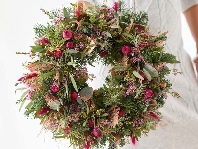 Trending Winter Flower Wreath image