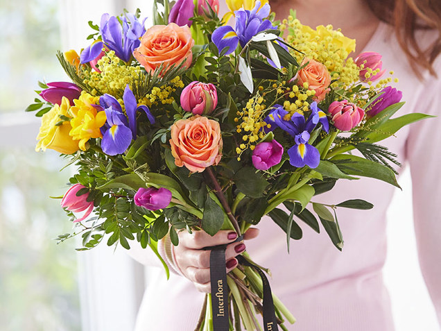 Vibrant Spring Bouquet with Tulips image