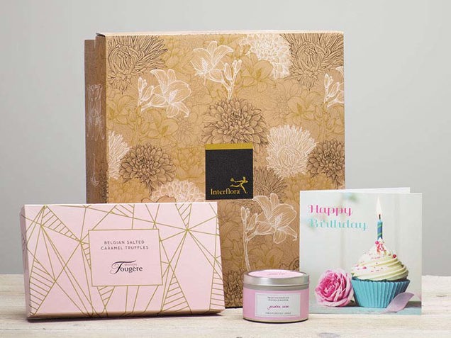 Truffles, Birthday Card & Candle Gift Set image