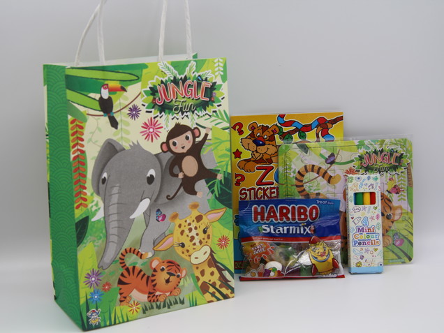 Zoo Paper Bag With 3 X Fillings