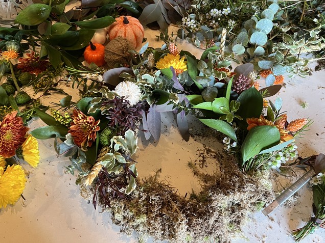 Autumn Wreath Making 2 Jpg