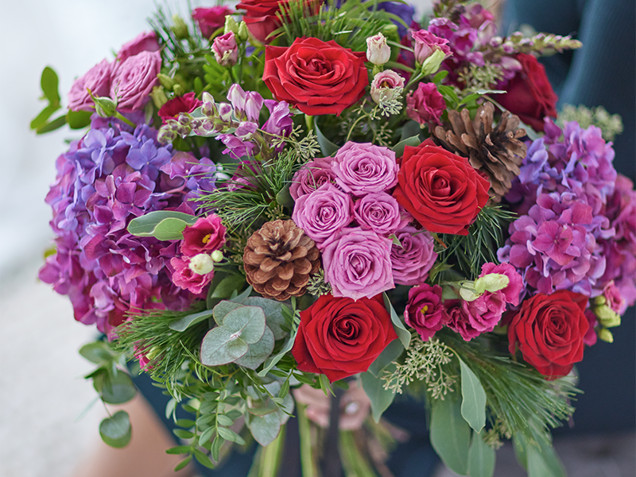 Spectacular Classic Christmas Bouquet image