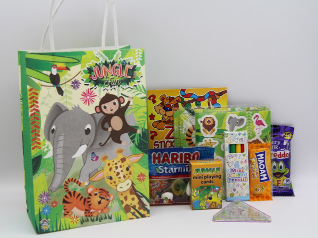 Zoo Paper Bag With 6 X Fillings